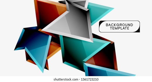 Fondo de diseño mínimo geométrico. Afiche moderno del vector