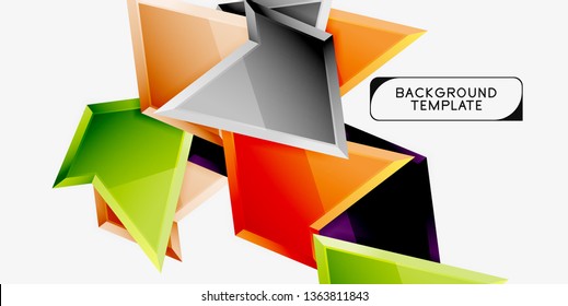 Fondo de diseño mínimo geométrico. Afiche moderno del vector