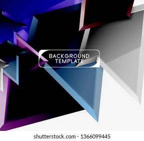 Fondo de diseño mínimo geométrico. Afiche moderno del vector