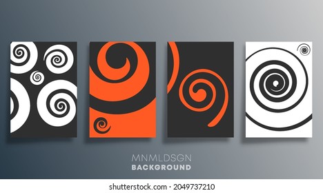 Geometric minimal shape design or flyer, poster, brochure cover, background, wallpaper, typography, or other printing products. Vector illustration.