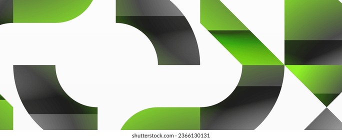 Geometric minimalism with triangles and circles. Blend of basic shapes creating serene, visually pleasing compositions. Wallpaper, banner, background, landing page, wall art, invitation, prints