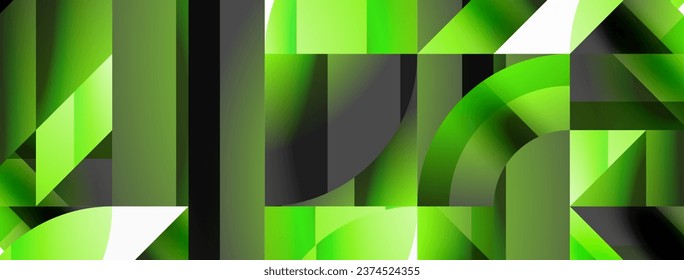 Geometric minimalism with triangles and circles. Blend of basic shapes creating serene, visually pleasing compositions. Wallpaper, banner, background, landing page, wall art, invitation, prints