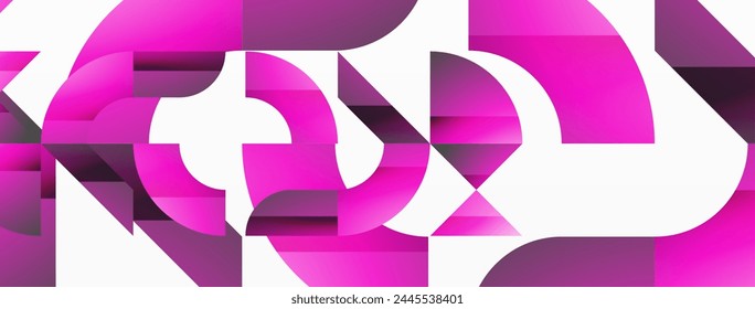 Geometric minimalism with triangles and circles. Blend of basic shapes creating serene, visually pleasing compositions. Wallpaper, banner, background, landing page, wall art, invitation, prints