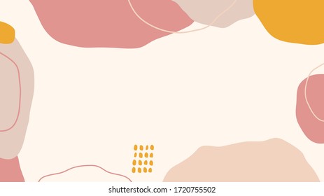 Geometric minimalist abstract background template elements modern.Applicable for flyer, brochures, posters, covers and banners. Vector illustrations.