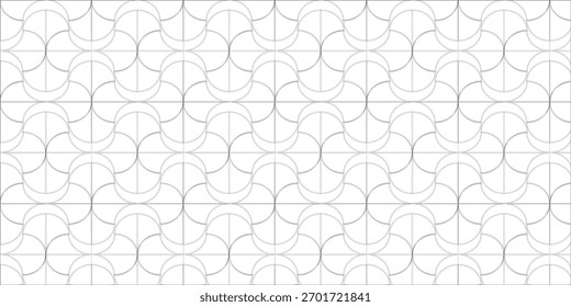 Patrón abstracto minimalista geométrico de arcos curvos elevados y líneas de Vertical en tonos neutros suaves.