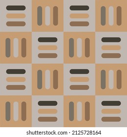 Geometric minimalist artwork poster with simple shapes and images. Abstract vector pattern design, for fabric print, wallpaper, web design, banner, business presentation, branding package,