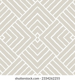 Patrón de línea geométrica minimalista. Fondo de vectores estéreo contemporáneo sin soldadura.