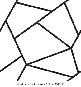 Geometric minimalist pattern. Lines, monochrome. 