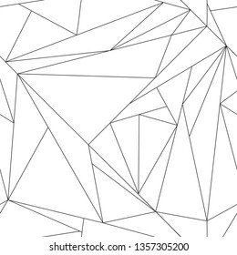 Geometric minimalist pattern. Lines, monochrome. 