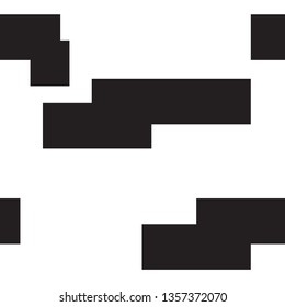 Geometric minimalist pattern. Lines, monochrome. 