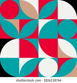 Estilo geométrico minimalista, composición creativa abstracta de formas geométricas, diseño de portada, presentaciones de negocios, libros, diseño de impresión en textiles, diseño de fondo de escritorio