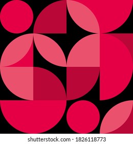 Geometric minimalist style, abstract creative composition of geometric shapes, cover design, business presentations, books, layout for printing on textiles, Wallpaper design