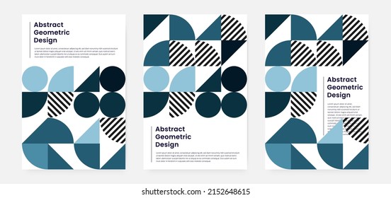 Cubierta de arte geométrica minimalista con forma y figura. Estilo de diseño de patrones abstractos para portada, banner web, página de inicio, presentación comercial, marca, embalaje, papel tapiz