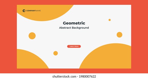 Geometric minimalistic color composition mural background. Creative poster, wallpaper, cover, brochure, card, packaging, branding, pattern. Flat design vector illustration