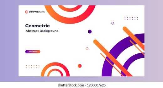 Geometric minimalistic color composition mural background. Creative poster, wallpaper, cover, brochure, card, packaging, branding, pattern. Flat design vector illustration