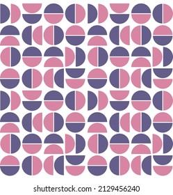 Geometric minimalistic color composition template with shapes. Scandinavian abstract pattern for web banner, packaging, branding.