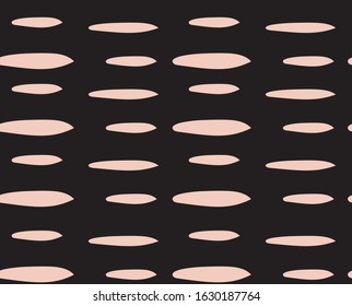 geometric minimalistic ovals seamless vector pattern