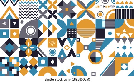 Geometric minimalistic pattern. Abstract design for advertising branding, web banner, business and Wallpaper