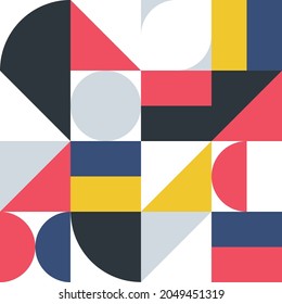 Patrón geométrico minimalista al estilo escandinavo.Diseño abstracto para la publicidad de marca, banner web, negocios y papel tapiz