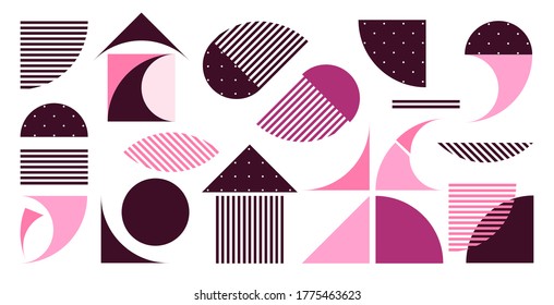Geometric minimalistic pattern with a simple shape and figure. Abstract vector design for branding advertising, web banner, business and wallpaper.