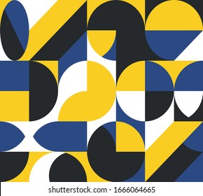 
Geometric minimalistic scandinavian style pattern. Design for advertising branding, web banner, business.