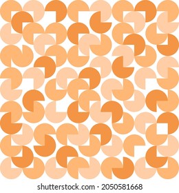 Geometric minimalistic seamless vector pattern. Abstract flat scandinavian pattern. Design for poster, web banner, business presentation, brand package, wallpaper, fabric print or cover.