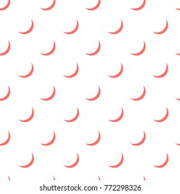Geometric minimalistic volumetric seamless pattern. Vector.