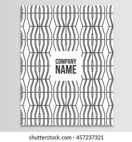 Geometric Mock Up Template Book, Booklet, Brochure