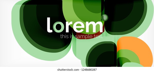 Geometric modern abstract background, vector illustration