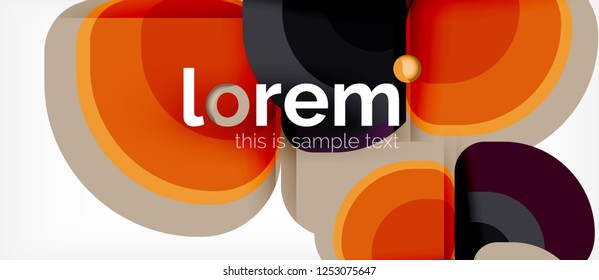 Fondo abstracto geométrico moderno, ilustración vectorial