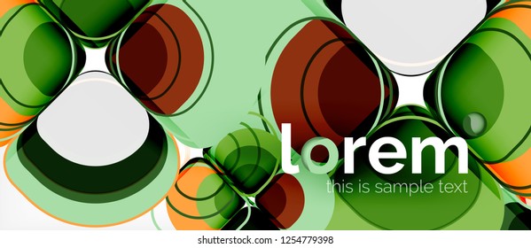 Fondo abstracto geométrico moderno, ilustración vectorial