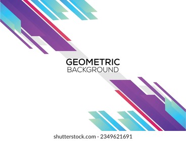 geometric modern background design abstract gradient color