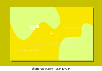 Geometric modern background. Dynamic shape composition eps10 -Vector