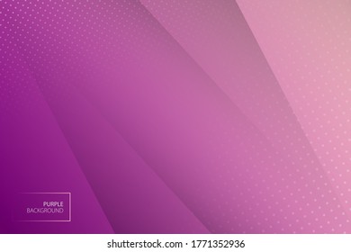 Geometrischer, moderner Hintergrund. violetter abstrakter Hintergrund. Vektorvorlage.