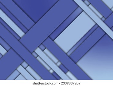 Fondo geométrico moderno de presentación de patrones de línea azul. ilustración vectorial.