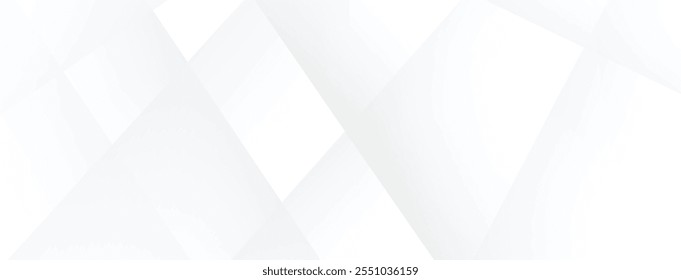 geometric modern design. vector Illustration. Abstract white and gray gradient background.