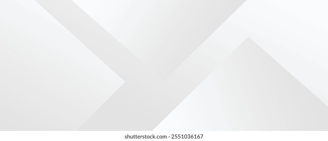 Diseño moderno geométrico. Ilustración vectorial. Fondo degradado blanco y gris Abstractas.