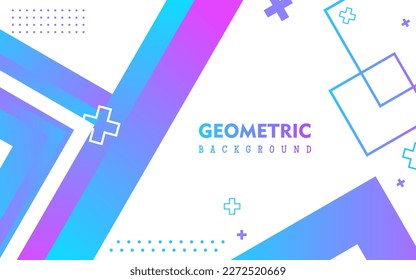 geometric modern element diagonal abstract background. Colorful template banner