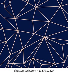 Geometric modern line seamless vector pattern