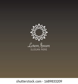 Geometric modern logo design template