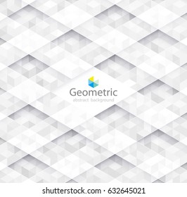 Geometric modern pattern black and white abstract Background.