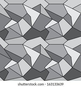 Geometric Modern Pattern, Vector, Primitive