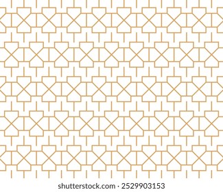 Geometric modern simple abstract pattern vector on background