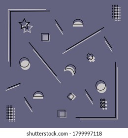 A geometric modern style design