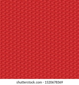 Geometric Modern Stylish Pattern. Seamless Background. Abstract Texture in Red Colors