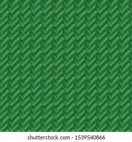 Geometric Modern Stylish Pattern. Seamless Background. Abstract Texture with Green Elements for Design