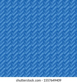 Geometric Modern Stylish Pattern. Seamless Background. Abstract Texture with Blue Elements for Design