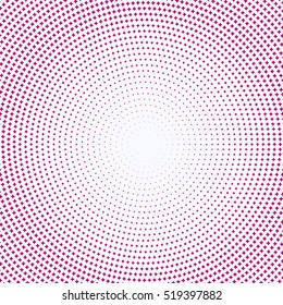 Geometric modern vector pattern. Fine ornament with purple stars