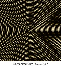 Geometric modern vector pattern. Fine ornament with golden stars. Geometric abstract pattern
