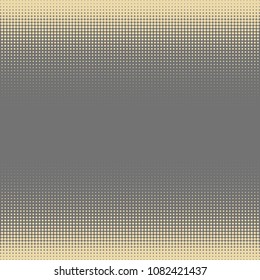 Geometric modern vector pattern. Golden ornament with dotted elements. Geometric abstract pattern